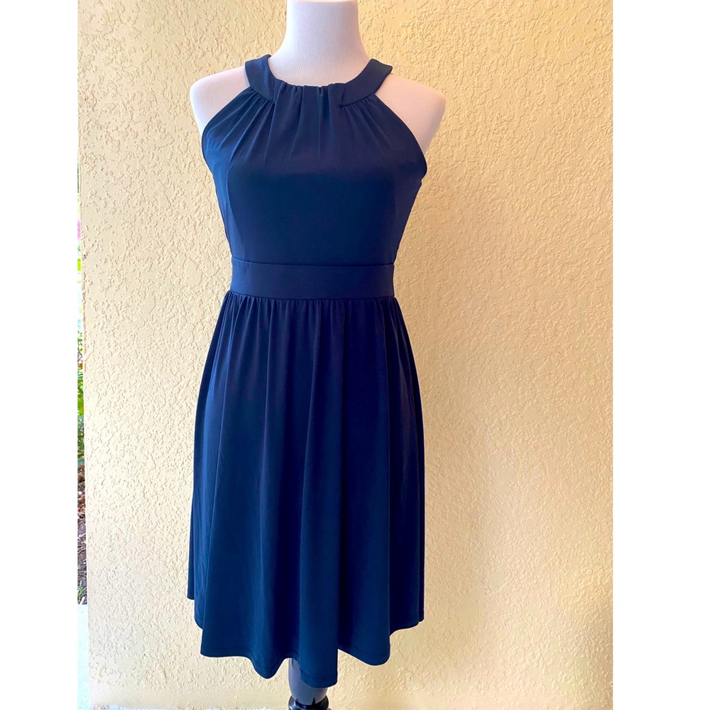 Navy Banana Republic Dress